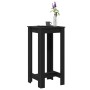 Mesa Bar Negro roble Madera elaborada 51x50x103,5 cm de , Mesas de cocina y de comedor - Ref: Foro24-868078, Precio: 57,32 €,...