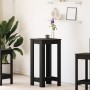 Mesa Bar Negro roble Madera elaborada 51x50x103,5 cm de , Mesas de cocina y de comedor - Ref: Foro24-868078, Precio: 57,32 €,...