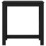 Mesa de Bar Negra de Roble 102x50x103.5 cm de Madera Sintetizada von , Küchen- und Esstische - Ref: Foro24-868079, Preis: 70,...