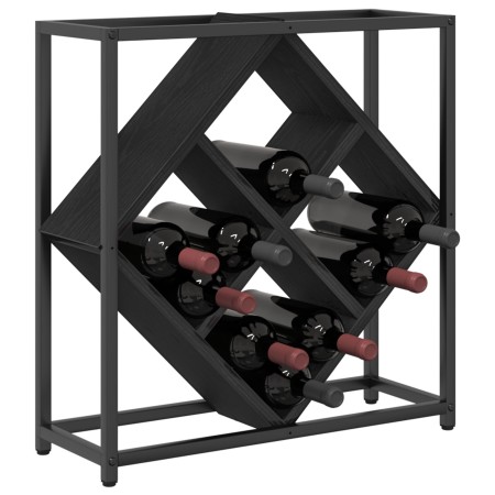 Botelleros Roble negro Madera resistente Mediano Rectangular de , Botelleros - Ref: Foro24-868219, Precio: 36,31 €, Descuento: %