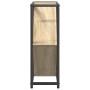 Botelleros Roble de Sonoma, Negro Tablero de partículas, Metal von , Weinregale - Ref: Foro24-868220, Preis: 39,62 €, Rabatt:...
