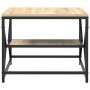 Mesa de café con estante en roble de Sonoma – 51x50x40 cm – Hecha de madera elaborada by , Coffee table - Ref: Foro24-868226,...