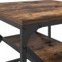 Mesa de café con estante de roble ahumado 51x50x40 cm de madera de ingeniería von , Couchtisch - Ref: Foro24-868227, Preis: 4...