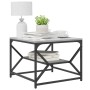 Mesa de Café con Estantería - Gris Sonoma - 51x50x40 cm - Hecha de Madera by , Coffee table - Ref: Foro24-868228, Price: 43,6...