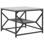 Mesa de Café con Estantería - Gris Sonoma - 51x50x40 cm - Hecha de Madera by , Coffee table - Ref: Foro24-868228, Price: 43,6...