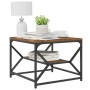 Mesa de café con estante de madera reciclada 51x50x40 cm de madera compuesta von , Couchtisch - Ref: Foro24-868229, Preis: 40...