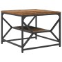 Mesa de café con estante de madera reciclada 51x50x40 cm de madera compuesta von , Couchtisch - Ref: Foro24-868229, Preis: 40...