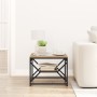 Mesa de café con estante de roble artesanal 51x50x40 cm de madera tratada by , Coffee table - Ref: Foro24-868230, Price: 42,4...