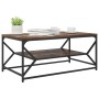 Mesa de Café con Estante Roble Ahumado 90x50x40 cm Madera Engineered von , Couchtisch - Ref: Foro24-868233, Preis: 59,77 €, R...