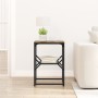 Mesa Lateral de de Roble Ahumado 41x40x60 cm de Madera Engineered de , Mesitas de noche - Ref: Foro24-868239, Precio: 42,96 €...
