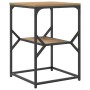Mesa Lateral de Roble Artesanal 41x40x60 cm de Madera Ingenierizada de , Mesitas de noche - Ref: Foro24-868242, Precio: 40,64...
