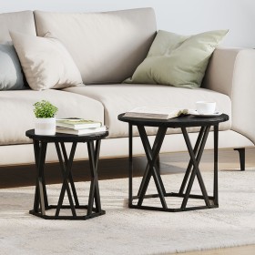Mesas Laterales Anidadas 2 pcs Madera de Roble Negri von , Couchtisch - Ref: Foro24-868243, Preis: 61,90 €, Rabatt: %