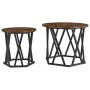 Mesa de Café Roble ahumado Madera maciza de Acacia Mediana von , Couchtisch - Ref: Foro24-868245, Preis: 58,39 €, Rabatt: %