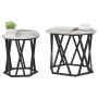Mesas laterales apilables 2 pcs Gris Sonoma Madera Ingenierizada de , Mesas de centro - Ref: Foro24-868246, Precio: 60,15 €, ...