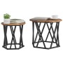 Mesas laterales apilables 2 pcs de madera vintage y contrachapada de , Mesas de centro - Ref: Foro24-868247, Precio: 58,39 €,...