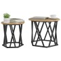 Mesas Laterales Anidadas 2 pcs de Madera de Roble Artisan de , Mesas de centro - Ref: Foro24-868248, Precio: 58,39 €, Descuen...