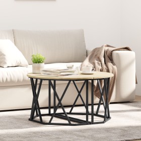 Mesa de Café Sonoma Oak 80x80x42 cm Madera Ingenierizada by , Coffee table - Ref: Foro24-868250, Price: 69,88 €, Discount: %