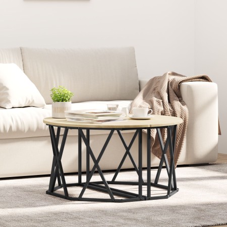 Mesa de Café Sonoma Oak 80x80x42 cm Madera Ingenierizada by , Coffee table - Ref: Foro24-868250, Price: 69,88 €, Discount: %