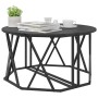 Mesa de café Negra de Roble 80x80x42 cm en Madera by , Coffee table - Ref: Foro24-868249, Price: 74,17 €, Discount: %