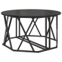 Mesa de café Negra de Roble 80x80x42 cm en Madera by , Coffee table - Ref: Foro24-868249, Price: 74,17 €, Discount: %