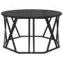 Mesa de café Negra de Roble 80x80x42 cm en Madera by , Coffee table - Ref: Foro24-868249, Price: 74,17 €, Discount: %
