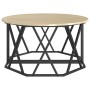 Mesa de Café Sonoma Oak 80x80x42 cm Madera Ingenierizada