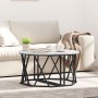 Mesa de café Gris Sonoma 80x80x42 cm de madera de ingeniería by , Coffee table - Ref: Foro24-868252, Price: 72,01 €, Discount: %