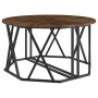 Mesa de café de roble ahumado 80x80x42 cm de madera de ingeniería von , Couchtisch - Ref: Foro24-868251, Preis: 69,88 €, Raba...