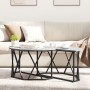 Mesa de café Gris Sonoma 80x80x42 cm de madera de ingeniería by , Coffee table - Ref: Foro24-868252, Price: 72,01 €, Discount: %