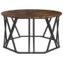 Mesa de café de roble ahumado 80x80x42 cm de madera de ingeniería von , Couchtisch - Ref: Foro24-868251, Preis: 69,88 €, Raba...