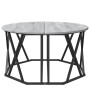 Mesa de café Gris Sonoma 80x80x42 cm de madera de ingeniería by , Coffee table - Ref: Foro24-868252, Price: 72,01 €, Discount: %