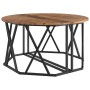 Mesa de café de madera vieja 80x80x42 cm de madera compuesta von , Couchtisch - Ref: Foro24-868253, Preis: 69,88 €, Rabatt: -5%%