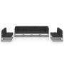 Juego de muebles de jardín 8 pzas y cojines gris madera pino de vidaXL, Conjuntos de jardín - Ref: Foro24-3076481, Precio: 81...