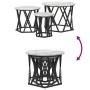 Mesas Apilables 3 pcs Gris Sonoma Madera de Buena Calidad de , Mesas de centro - Ref: Foro24-868258, Precio: 75,84 €