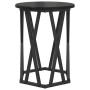 Mesas Laterales 2 pcs de Madera de Roble Negra de , Mesas de centro - Ref: Foro24-868261, Precio: 64,81 €, Descuento: %