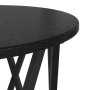 Mesas Laterales 2 pcs de Madera de Roble Negra de , Mesas de centro - Ref: Foro24-868261, Precio: 64,81 €, Descuento: %