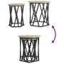 Mesas Laterales 2 pcs Madera Ingenierizada de Roble Sonoma de , Mesas de centro - Ref: Foro24-868262, Precio: 61,07 €, Descue...