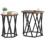 Mesas Laterales 2 pcs Madera Vieja Madera de Ingeniería de , Mesas de centro - Ref: Foro24-868265, Precio: 64,59 €, Descuento: %