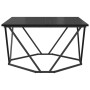 Roble negro Metal Mediana Chic Mesa de café Rectangular by , Coffee table - Ref: Foro24-868273, Price: 56,23 €, Discount: %