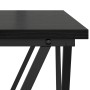 Roble negro Metal Mediana Chic Mesa de café Rectangular by , Coffee table - Ref: Foro24-868273, Price: 56,23 €, Discount: %