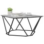 Grey Sonoma Madera de ingeniería, Metal Mediana Moderna by , Coffee table - Ref: Foro24-868276, Price: 54,70 €, Discount: %