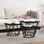 Mesas Laterales 3 pcs Madera de Roble Negra de , Mesas de centro - Ref: Foro24-868279, Precio: 65,88 €, Descuento: %