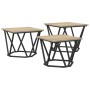 Mesas Laterales 3 pcs Madera Ingenierizada Roble Sonoma de , Mesas de centro - Ref: Foro24-868280, Precio: 62,10 €, Descuento: %
