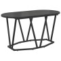 Mesa de café Negro Roble 80x40x40,5 cm Madera y Metal by , Coffee table - Ref: Foro24-869690, Price: 45,13 €, Discount: %