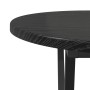Mesa de café Negro Roble 80x40x40,5 cm Madera y Metal de , Mesas de centro - Ref: Foro24-869690, Precio: 45,13 €