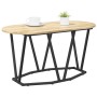 Mesa de café de roble Sonoma 80x40x40,5 cm de madera de ingeniería y metal by , Coffee table - Ref: Foro24-869691, Price: 42,...