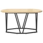 Mesa de café de roble Sonoma 80x40x40,5 cm de madera de ingeniería y metal by , Coffee table - Ref: Foro24-869691, Price: 42,...
