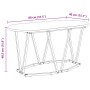 Mesa de café de roble Sonoma 80x40x40,5 cm de madera de ingeniería y metal by , Coffee table - Ref: Foro24-869691, Price: 42,...