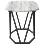 Mesa de Café Gris Sonoma - 80x40x40.5 cm, Hecha de Madera Elaborada y Metal by , Coffee table - Ref: Foro24-869693, Price: 43...