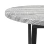 Mesa de Café Gris Sonoma - 80x40x40.5 cm, Hecha de Madera Elaborada y Metal by , Coffee table - Ref: Foro24-869693, Price: 43...